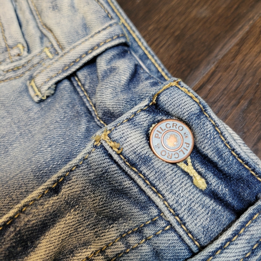 Anthropologie Distressed Jean Shorts - Picture 3 of 8